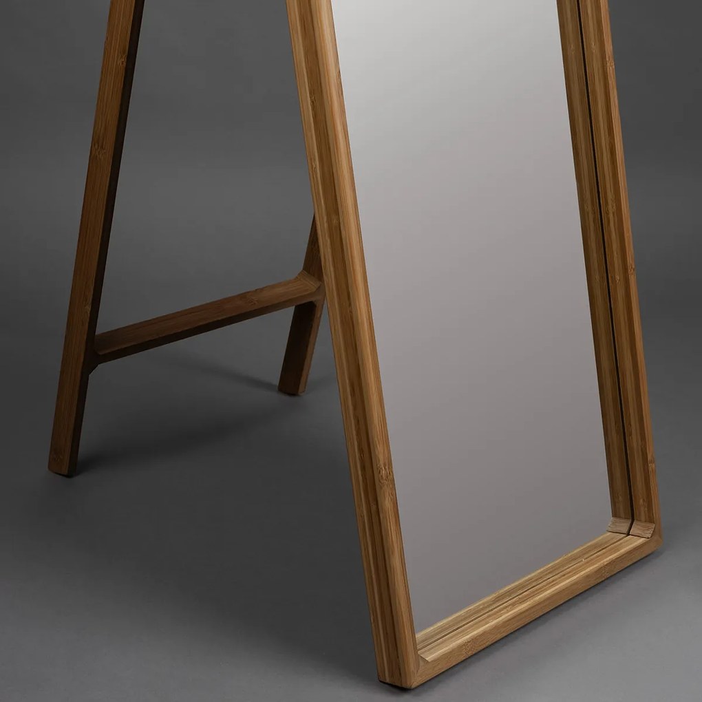 Dutchbone Caroun Staande Boogspiegel Bamboe - 40x160cm