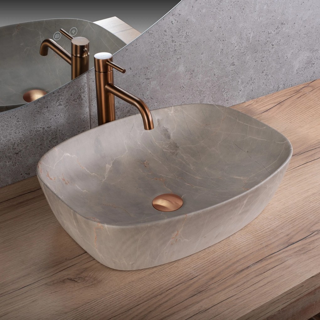 Opzetwastafel Rea Freja Beige