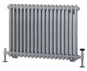 Eastbrook Rivassa 2 koloms radiator 85x60cm staal 1133W chroom