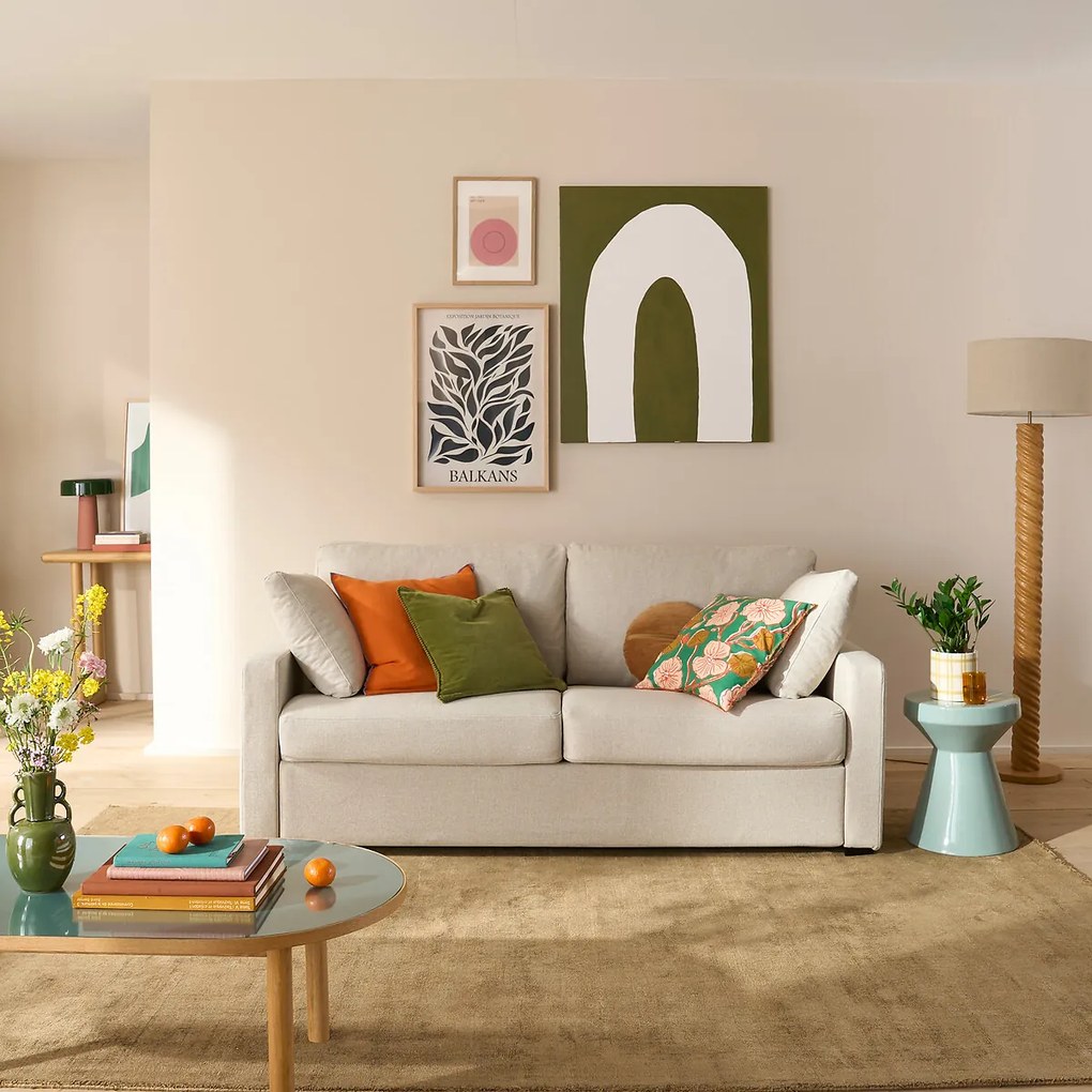 Slaapbank polyester, schuim, Timor