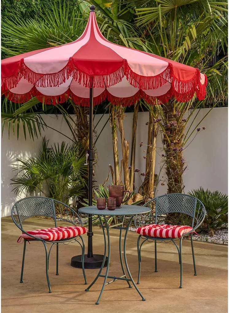Edelman Kim stokparasol rood - Ø235 x 238 cm