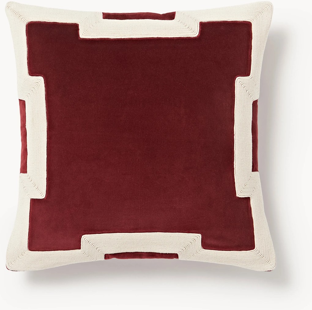 Kussenhoes Giorgio met borduurwerk