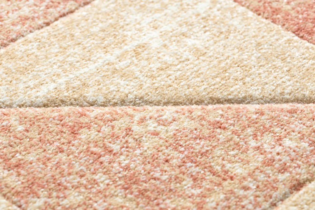 Tapijt FEEL 5672/17911 Drieho beige /terracotta