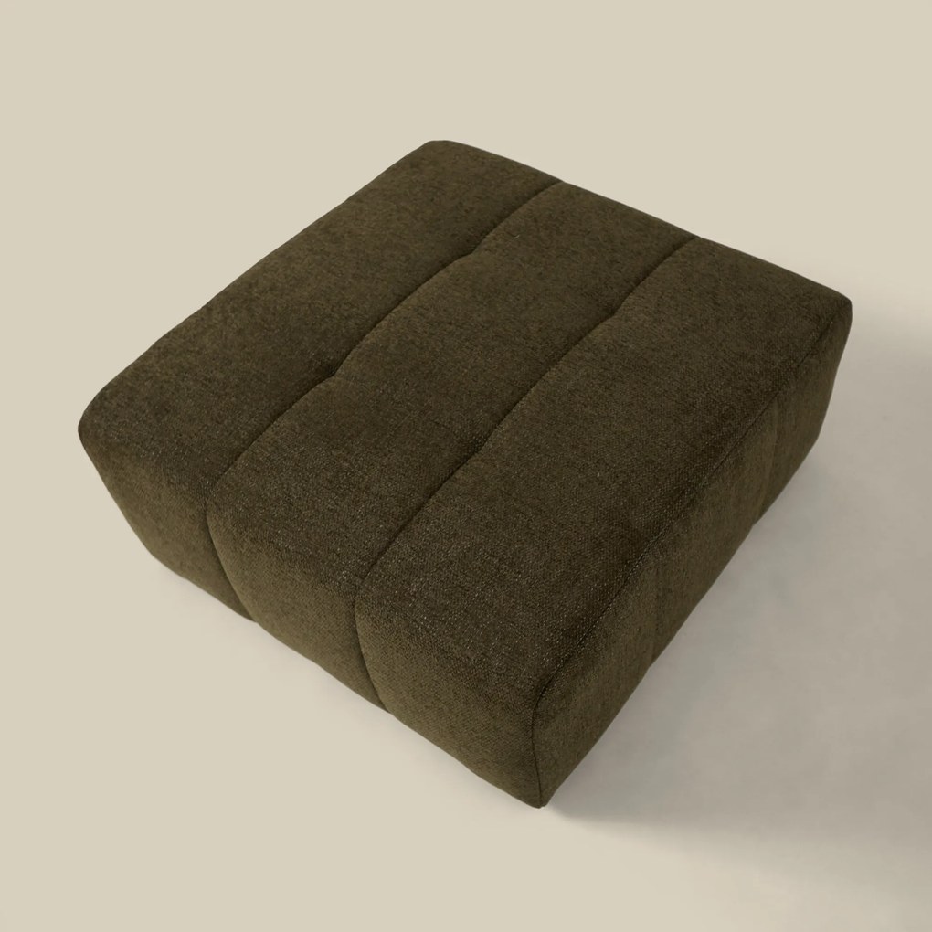 PEPP Interiors Wave Hocker Met Stiksels Groen