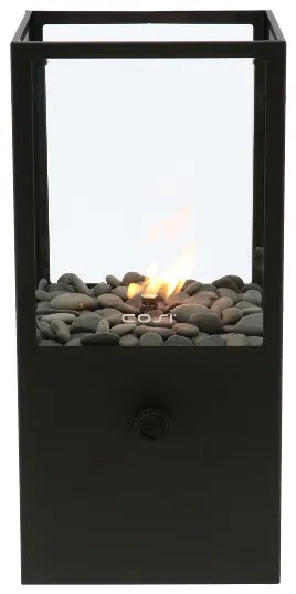 Cosiscoop Dome - Black - Gaslantaarn met gratis gaspatroon