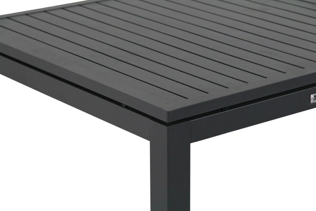 Tuinset 4 personen 160 cm Wicker Grijs Garden Collections Oxbow/Concept