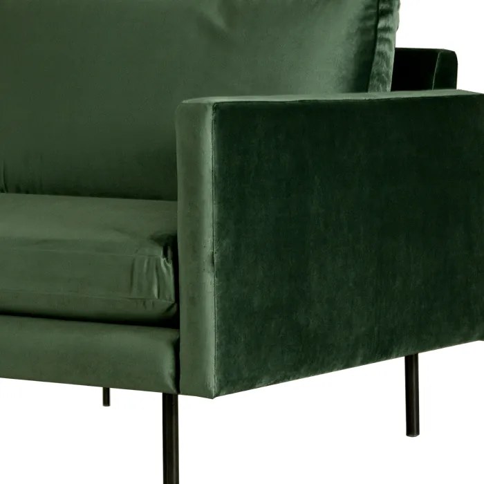 Fauteuil - Violet - velours Brunei groen 45