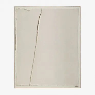 Decoratief Schilderij Met Linnen Textuur Ovilea 80 X 100 Cm & A - Sklum