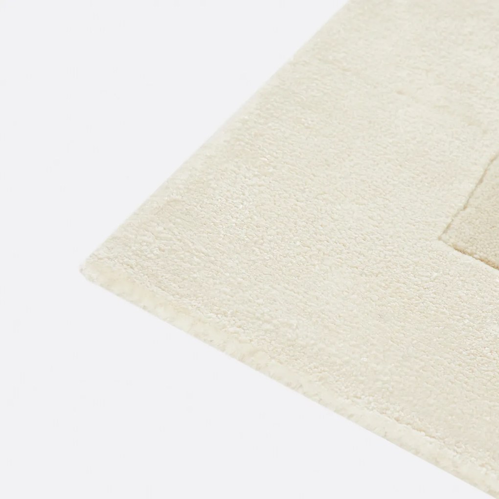 Vloerkleed in wol en viscose, Duoma