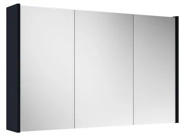 Adema Spiegelkast - 100x63x16cm -inclusief zijpanelen - mat marine blauw SW1212817/SW892635