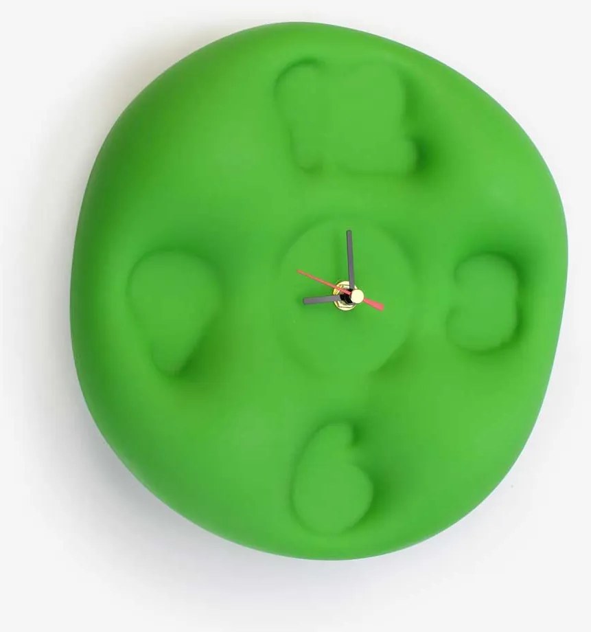 Design Klok - Teun Zwets - Bubble Clock Groen