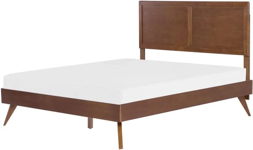 ISTRES Bed Donker houtkleur Hout 160x200