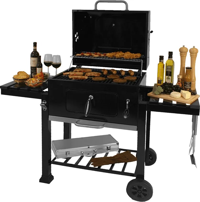 Patton Houtskoolbarbecue Charcoal Chef C2 - black