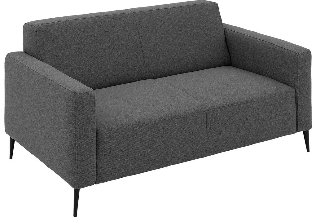 Goossens  Key West grijs, stof, 2-zits, modern design