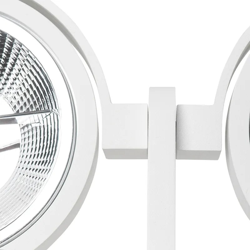 Moderne spot wit 2-lichts - Master 111