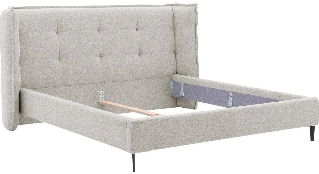 Goossens Gestoffeerd Bedframe Octaaf, 160 x 200 cm