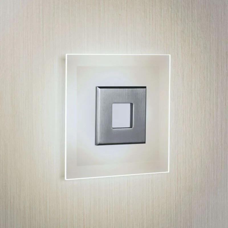 LED plafondlamp Tian met glazen kap, 25 cm