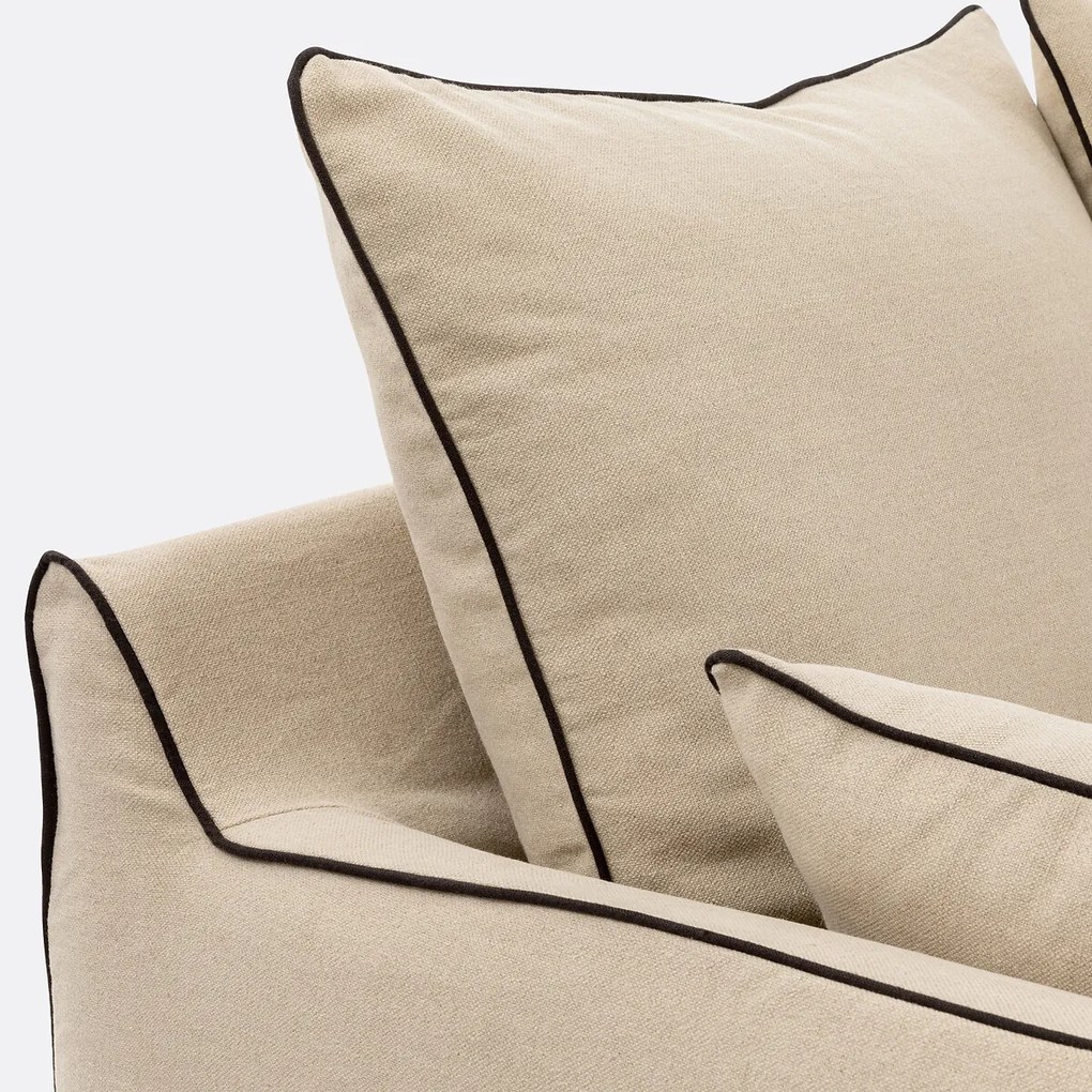 Bankhoes in dik linnen, Odna