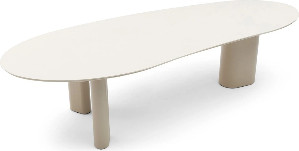 Dining Tuintafel  300 x 120 cm Taupe Weave