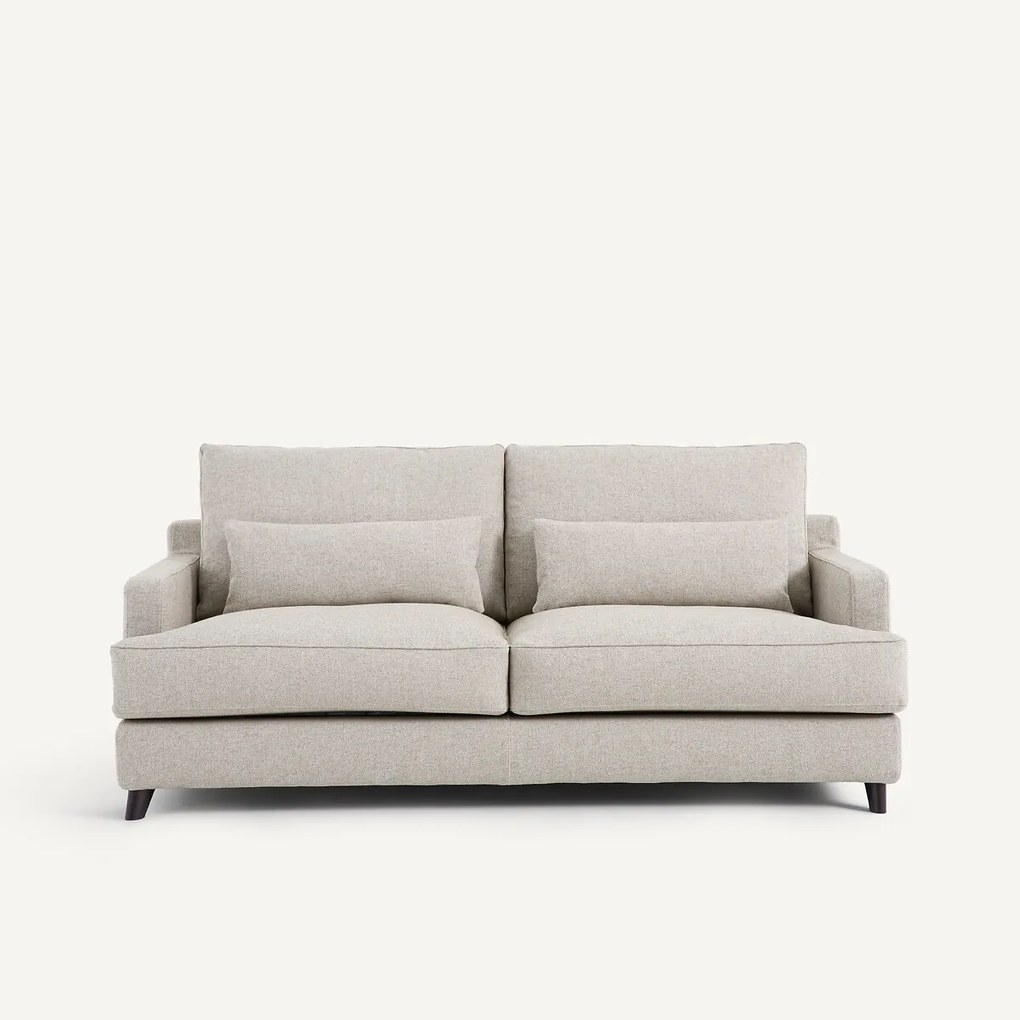 Omvormbare bank in getextureerd viscose/linnen, Alwine