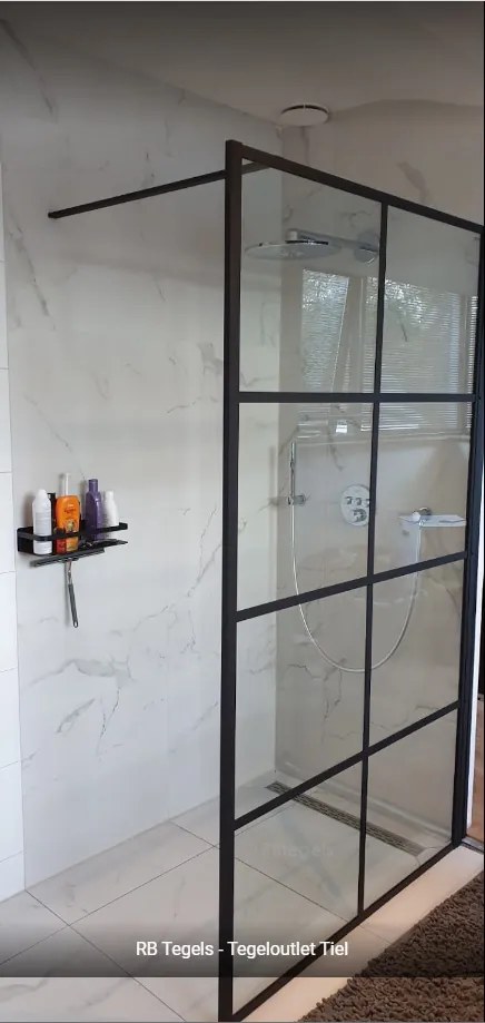 Vloertegel 120x120 Cm Cifre Statuario Marmerlook Mat Wit