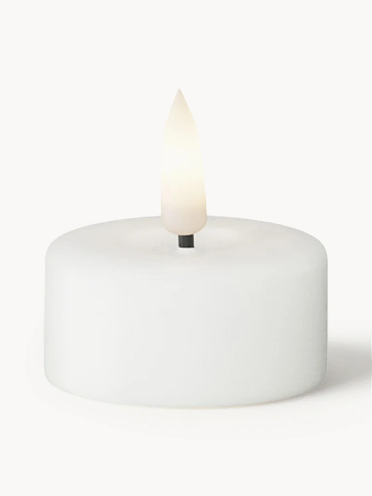 Handgemaakte LED waxinelichten Real Flame, 4 stuks