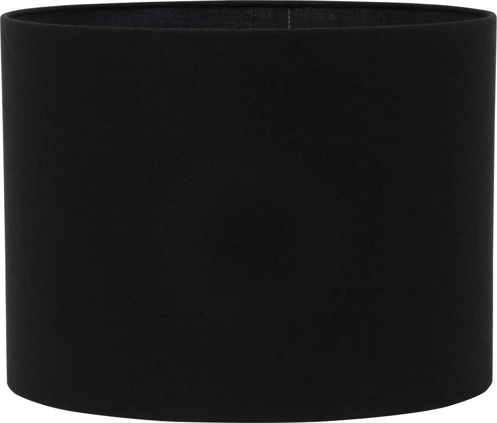 Lampenkap cilinder LIVIGNO - 40-40-30cm - zwart