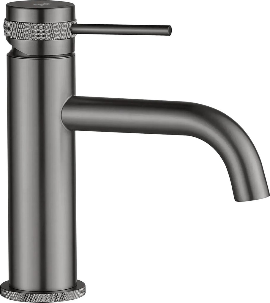 Wastafelkraan Rea Lungo Grip Gun Grey Low
