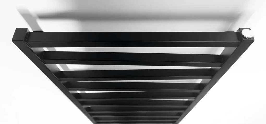 Sapho Zig badkamerradiator 60x110cm mat zwart