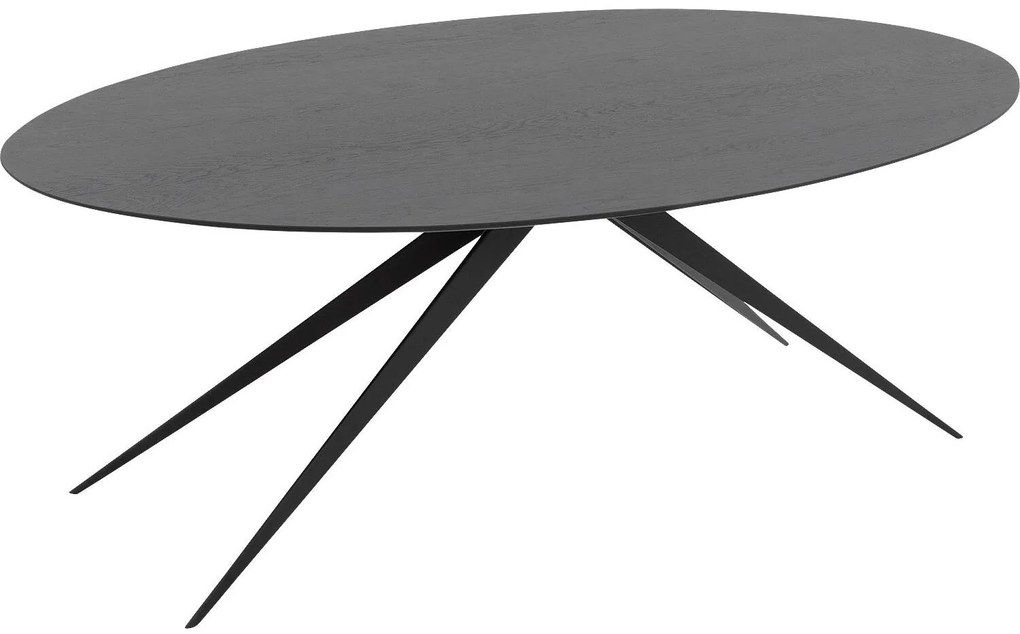 Goossens Excellent Eettafel Uniek, Ovaal 200 x 110 cm