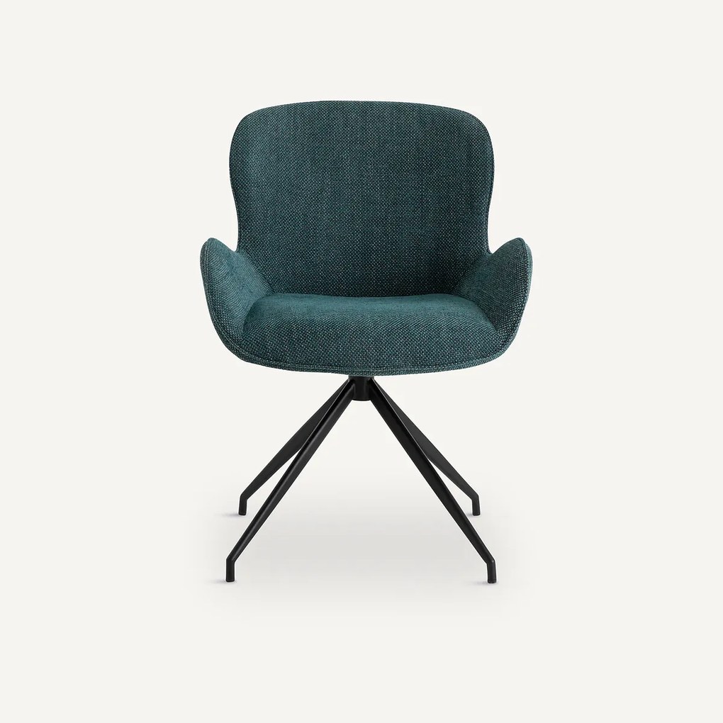 Draaiende tafelfauteuil Asyar