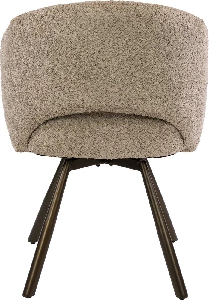 Draaibare Eetkamerstoel Boucle