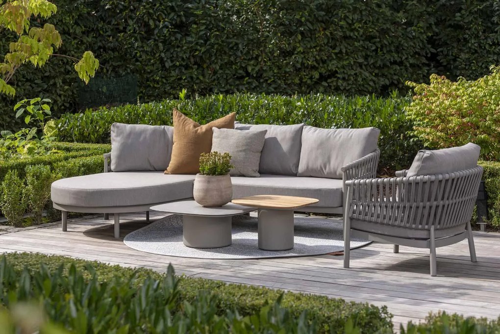 Taste by 4 Seasons Catalana chaise loungebank SALE Loungebank antraciet weerbestendig