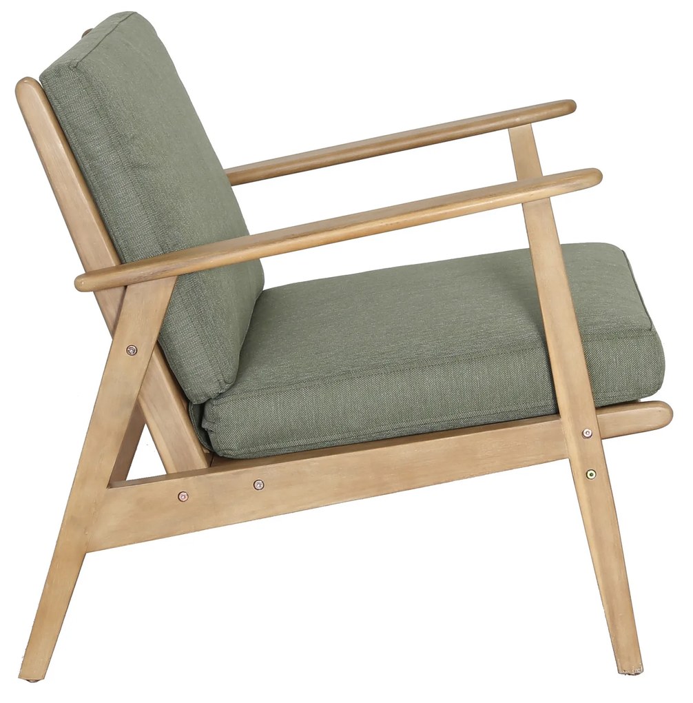 The Outsider Stoel-Bank Loungeset - Narvik - Acacia - Olijf Groen - The Outsider