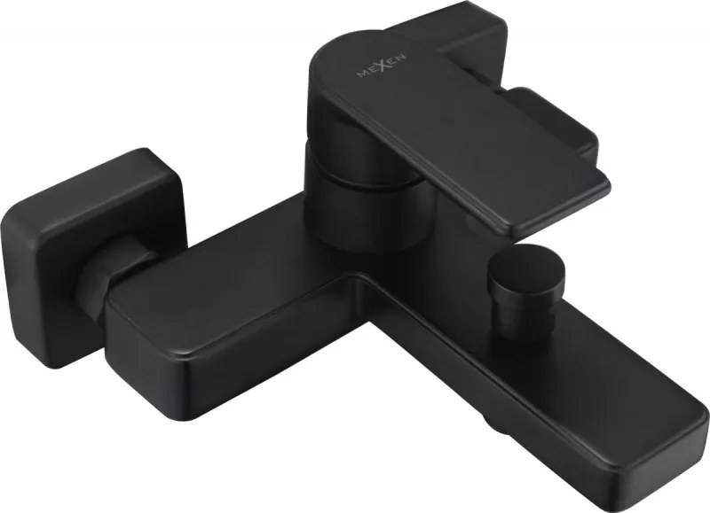 Mexen Mino badkraan, zwart - 72430-70