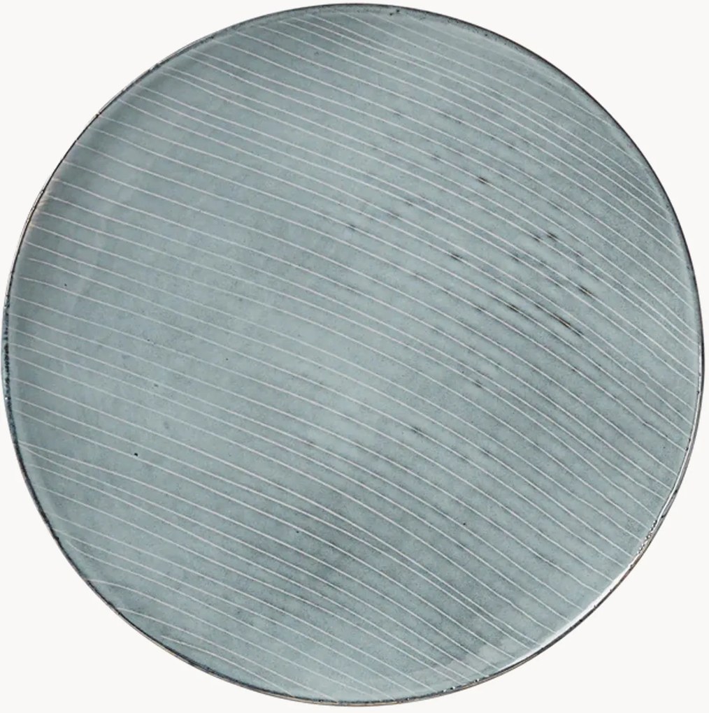 Handgemaakt dinerbord Nordic Sea, 4-delig