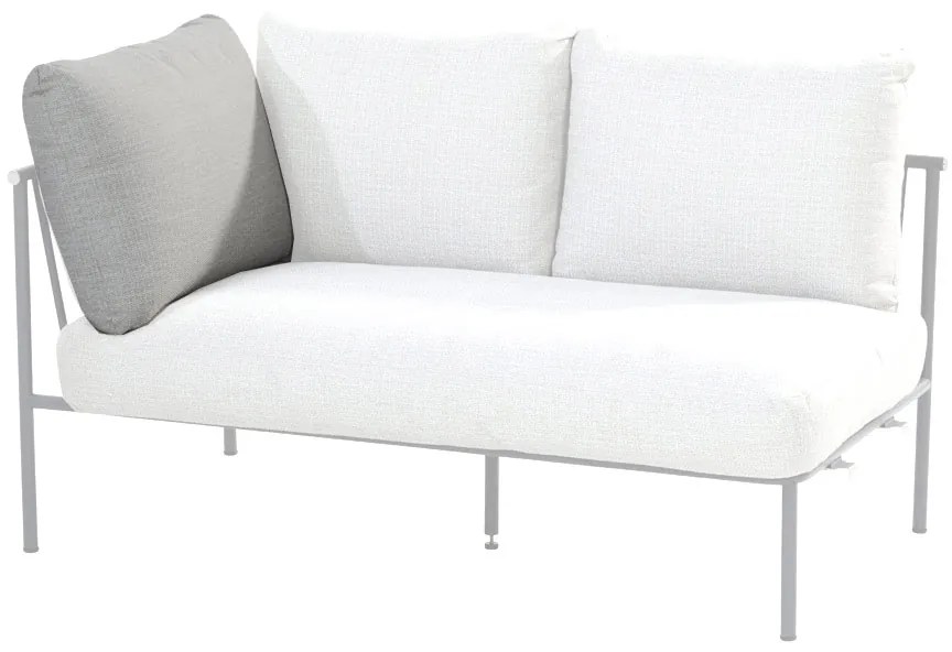 4 Seasons Outdoor Figaro 4-persoons loungebank Tuinbank antraciet weerbestendig