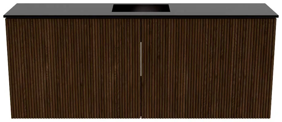 Mondiaz Joya 100cm toiletmeubel walnut met wastafel faye midden 1 kraangat urban