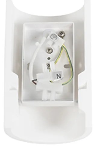 Moderne wandlamp wit rond - Colja Novo