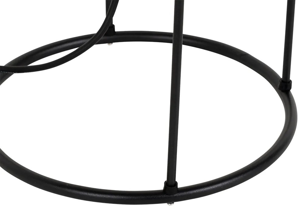 Design buiten vloerlamp zwart - Jannie