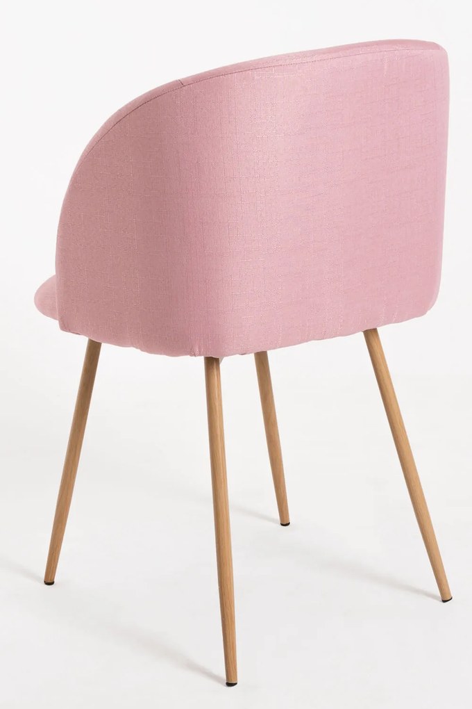 Set 2 Velt Stoffen Stoelen