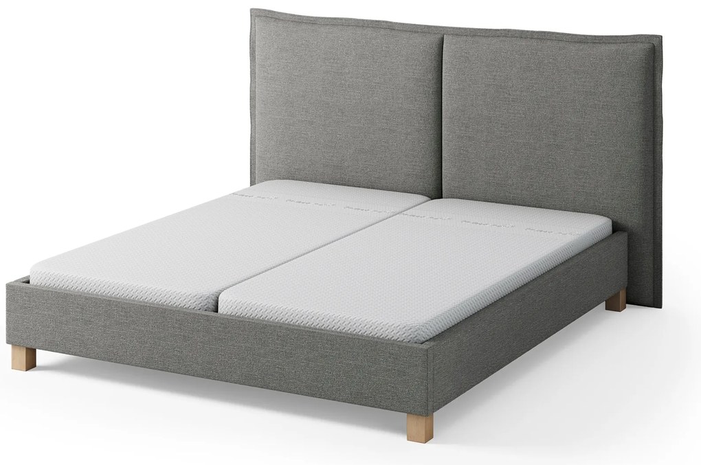Gestoffeerd Bedframe Capella Cuscino – Bij Swiss Sense