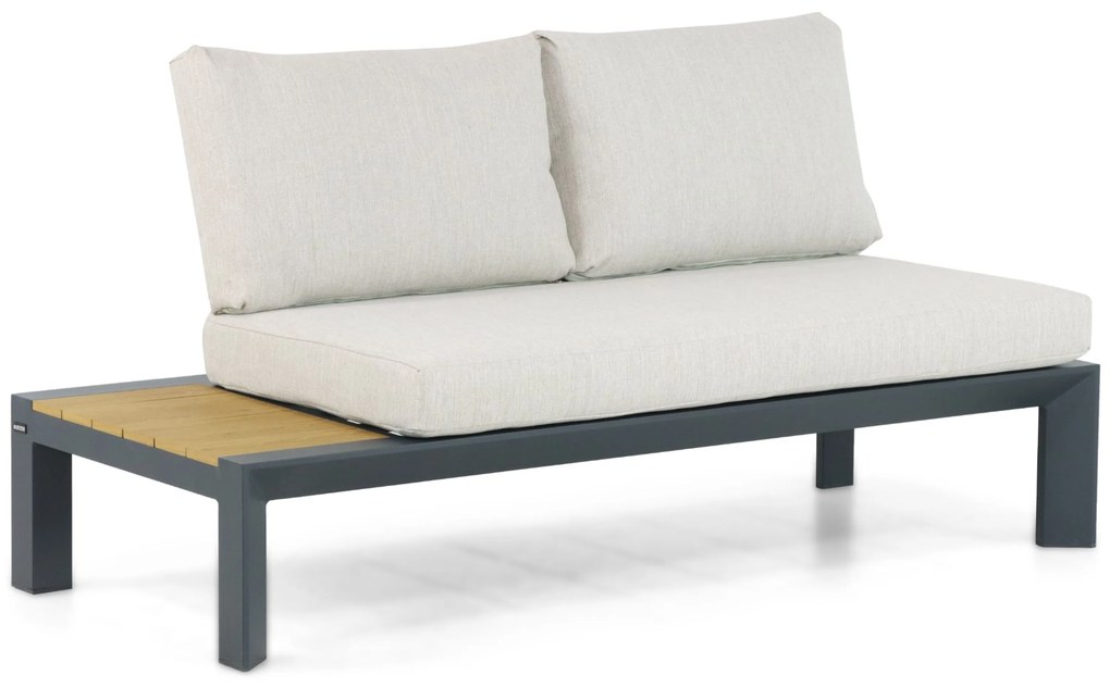 Loungeset 5 personen Aluminium Grijs Lifestyle Garden Furniture Navarra