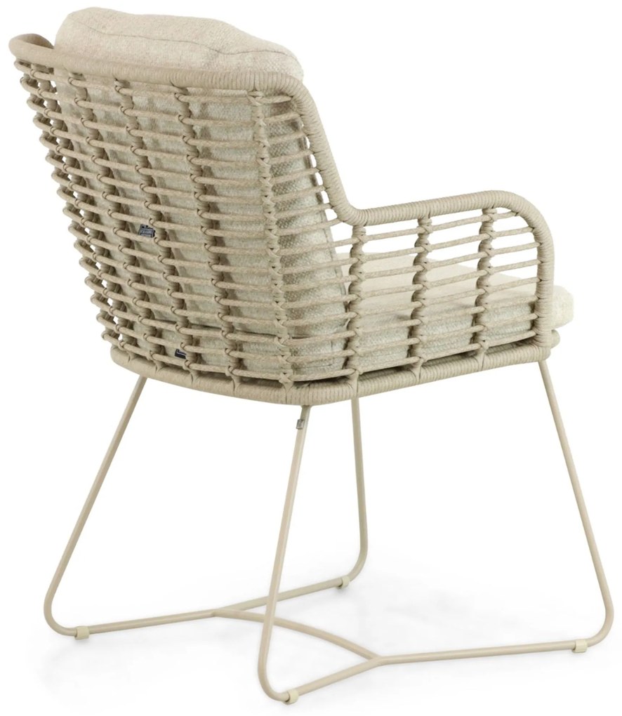 Tuinset 4 personen  Aluminium/rope Taupe 4 Seasons Outdoor Fabrice/Boston