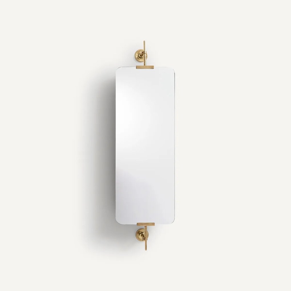 Rechthoekige draaiende spiegel H106,5 cm Cassandre