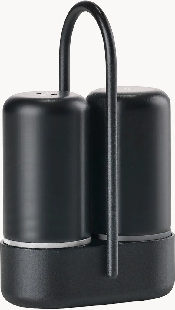 Zout- & peperstrooierset Singles Black, 3-delig