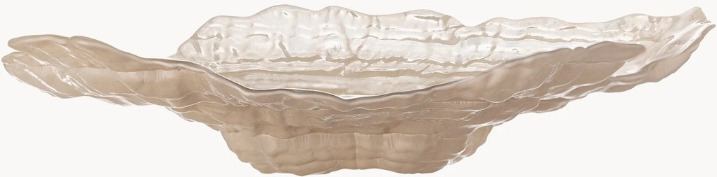 Decoratieve schaal Aiku van glas