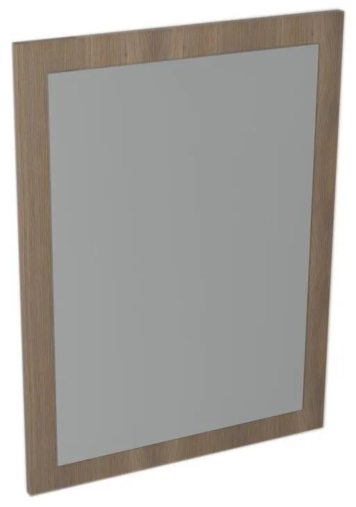 Largo Spiegel met frame 600x800x28mm Nut Bruno