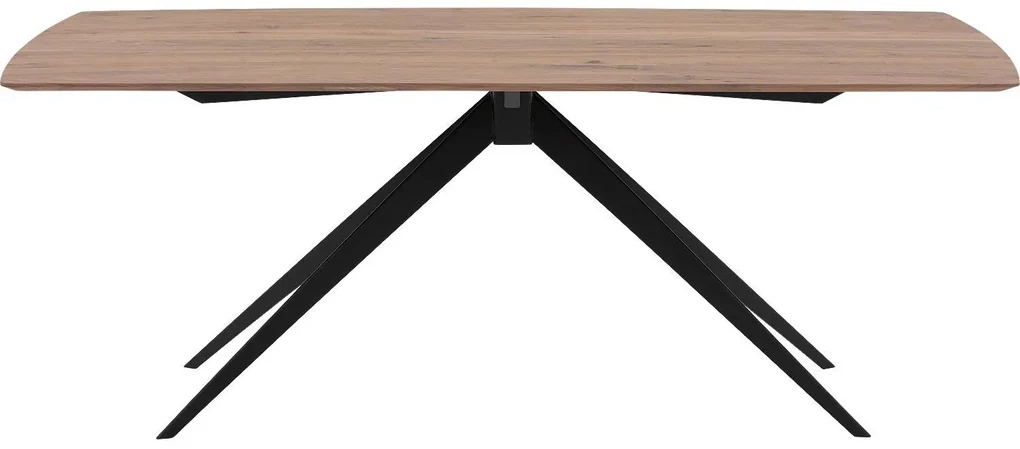 Goossens Excellent Eettafel Floyd, Semi rechthoekig 260 x 100 cm
