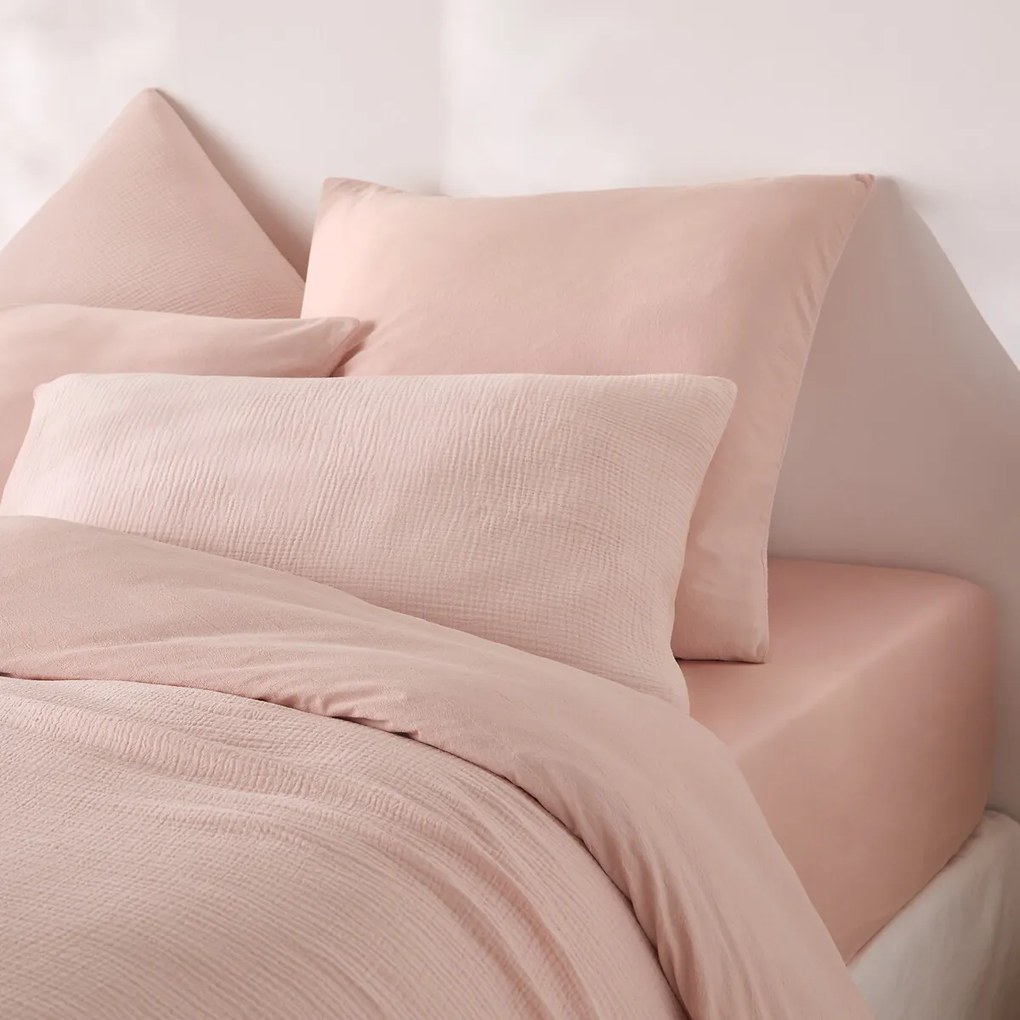 Kussenhoes, katoen gaas/gewassen katoen, KUMCO